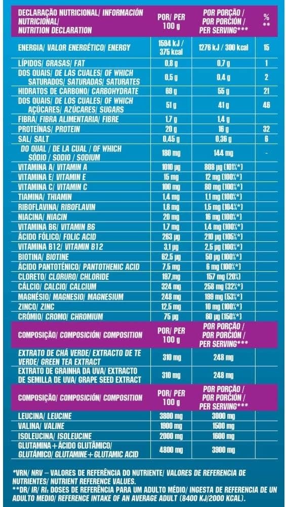 Gold Nutrition Fast Recovery Maracuyá 600 g-2