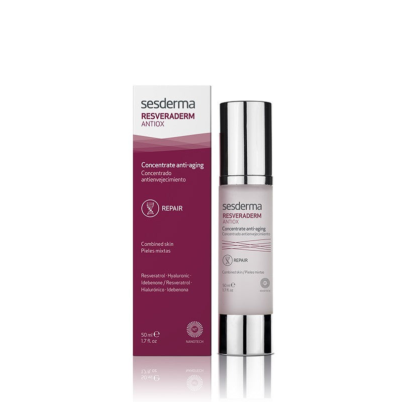Sesderma Resveraderm Antiox Crema Gel Concentrado Antienvejecimiento 50ML-1