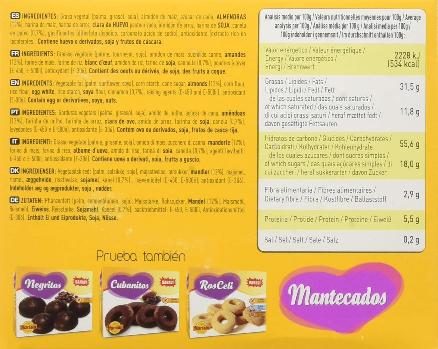 Harisin Mantecados Sin Gluten-2
