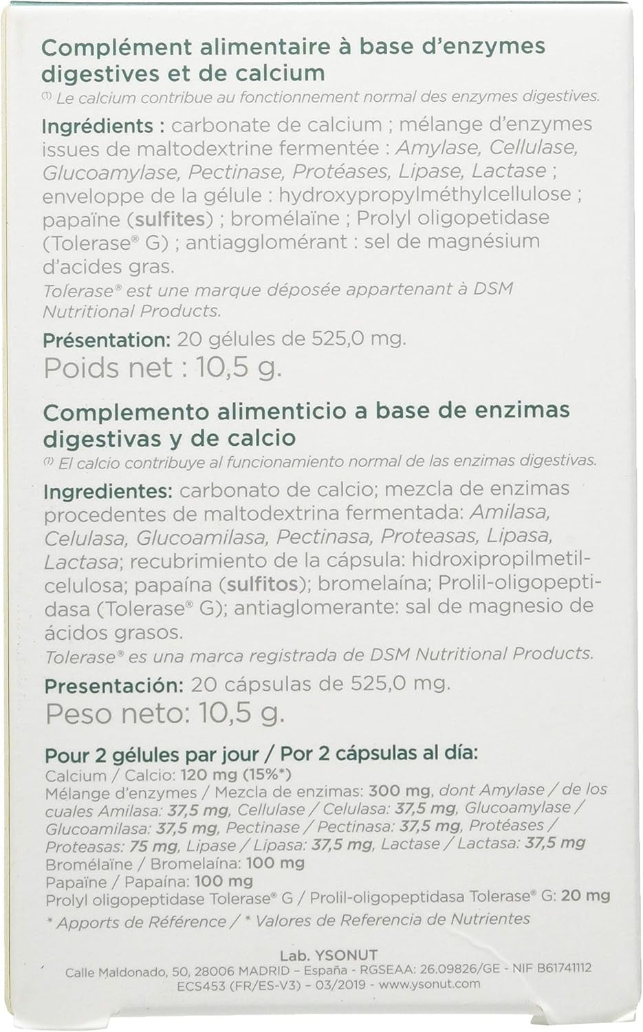 Inovance Enzymes 20 Cápsulas-2