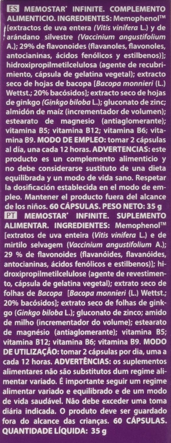 Intersa Memostar Infinite 60 Cápsulas-3