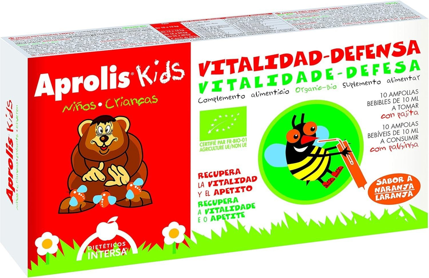 Intersa Aprolis Kids Vitalidad Defensa 10 Ampollas-2