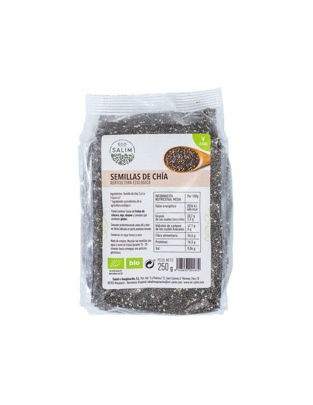 Int-Salim Semillas de Chía Ecológicas 250 g-1