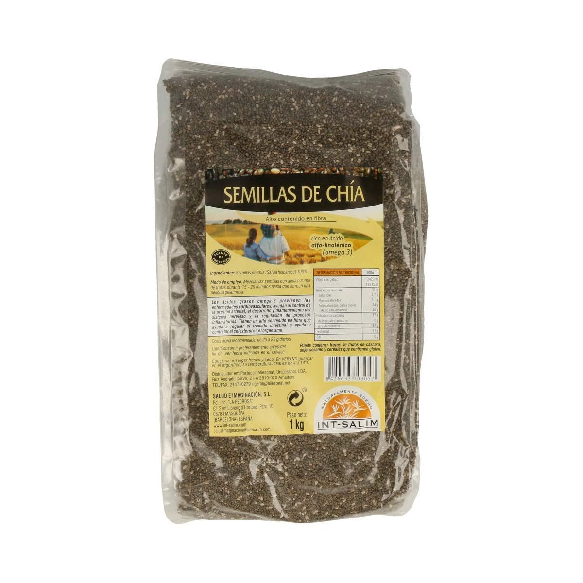 Int-Salim Semillas de Chía 1 kg-1