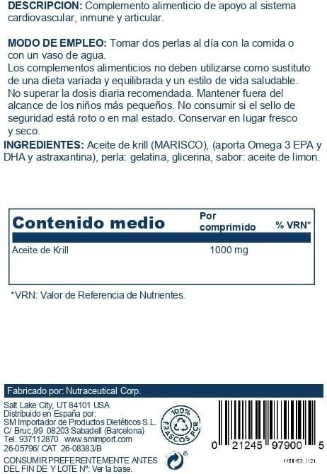 KAL Krill Omega-3 60 Perlas-3