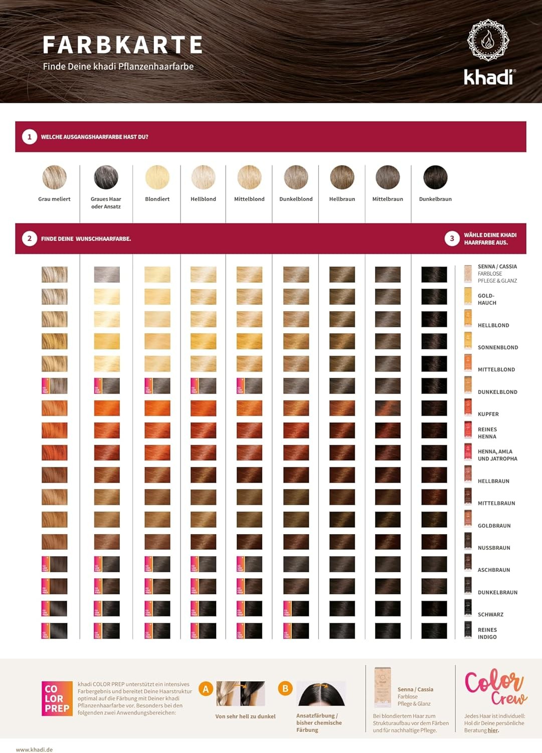 Khadi Herbal Color Rubio Toque Dorado 100 g-5