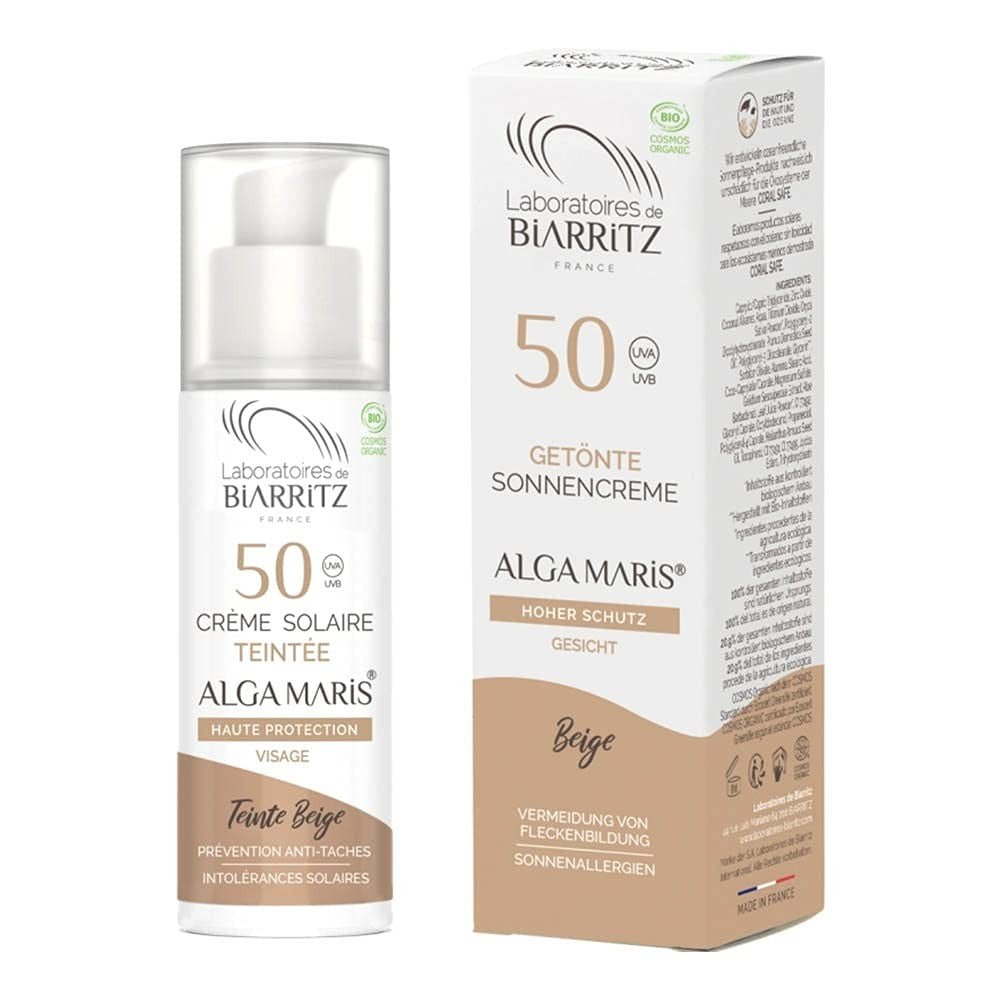 Lab Biarritz Crema Facial Color Beige FP 50 50 ml-1