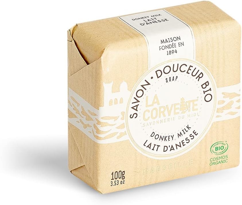 Le Corvette Jabón Leche de Burra Bio 100 g-3