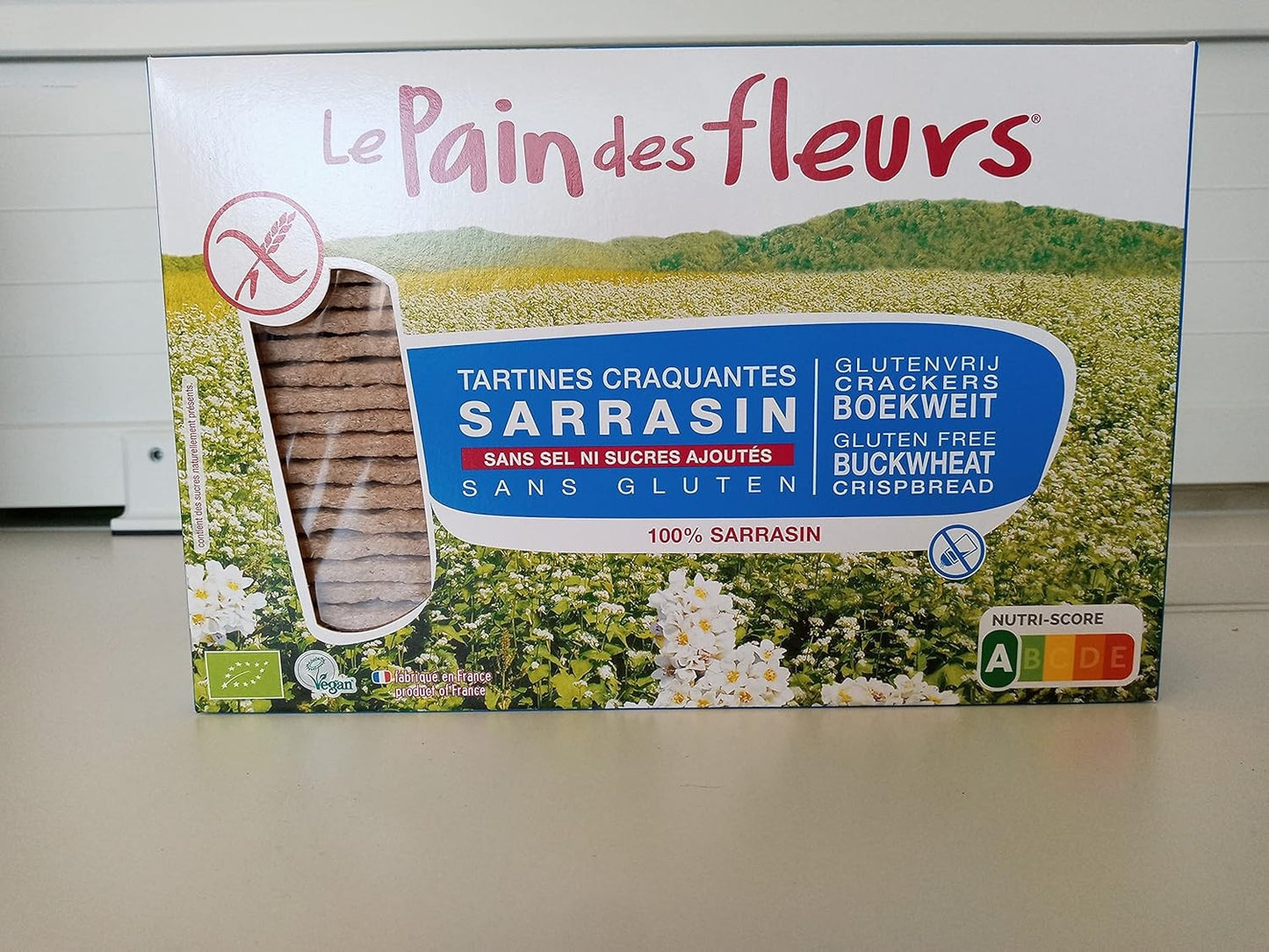 Le Pain Des Fleurs Cracker Sarraceno Sin Sal 300 g-2