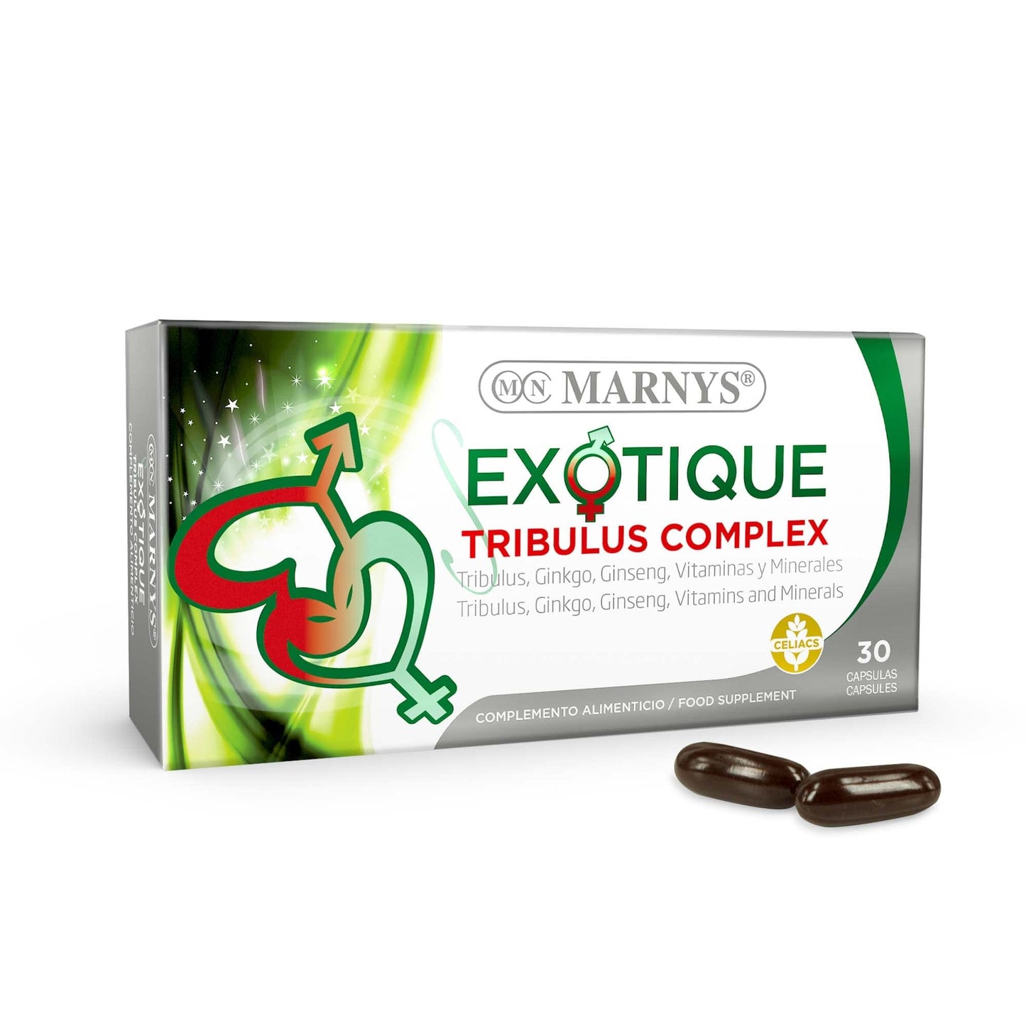 Marnys Exotique Tribulus Complex 30 Cápsulas-1