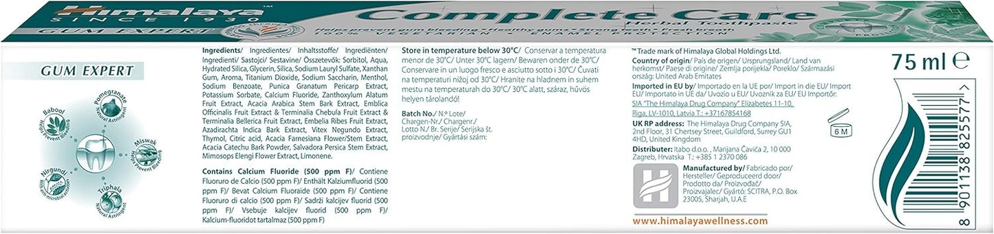 Himalaya Dentífrico Cuidado Completo 75 ml-2