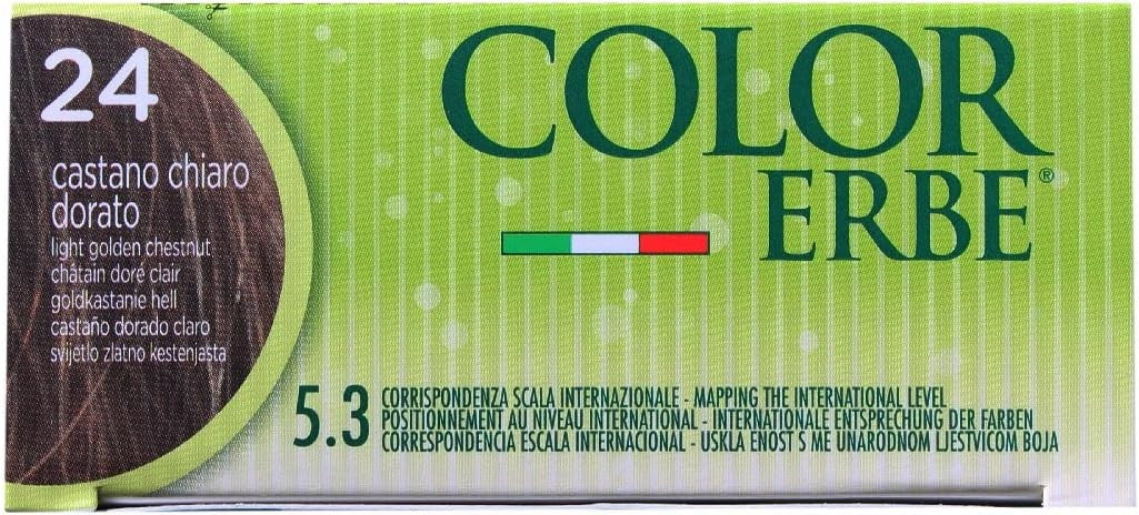 Natur Erbe Tinte 24 Castaño Claro Dorado Natural Bio 2 Unidades-2