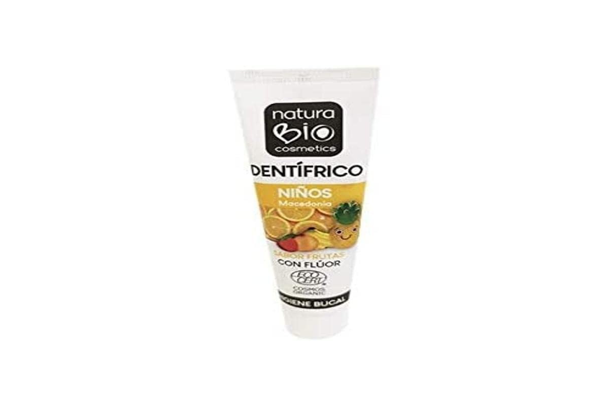 Naturabio Dentífrico Niños Macedonia con Flúor 50 ml-1