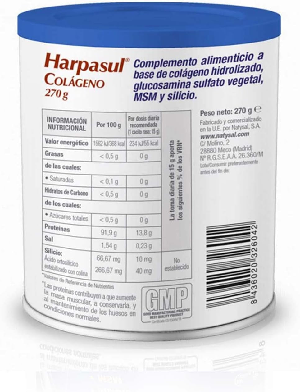 Natysal Harpasul Colágeno 270 g-2