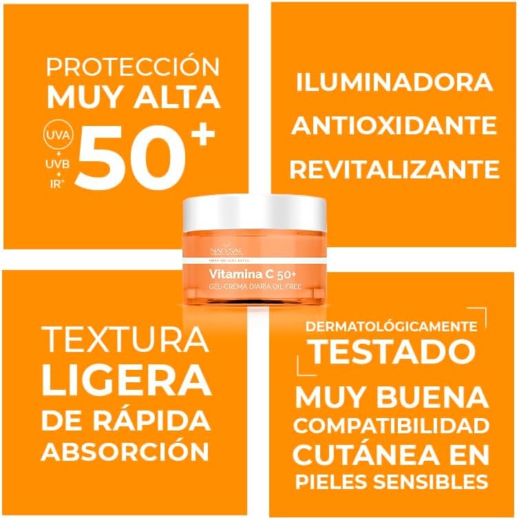 Natysal Crema Facial Vitamina C 50 ml-3