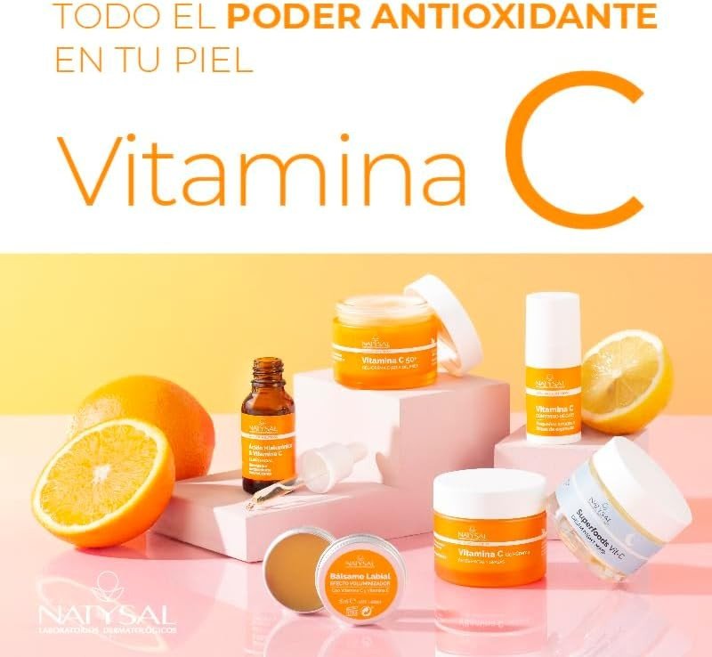 Natysal Crema Facial Vitamina C 50 ml-5