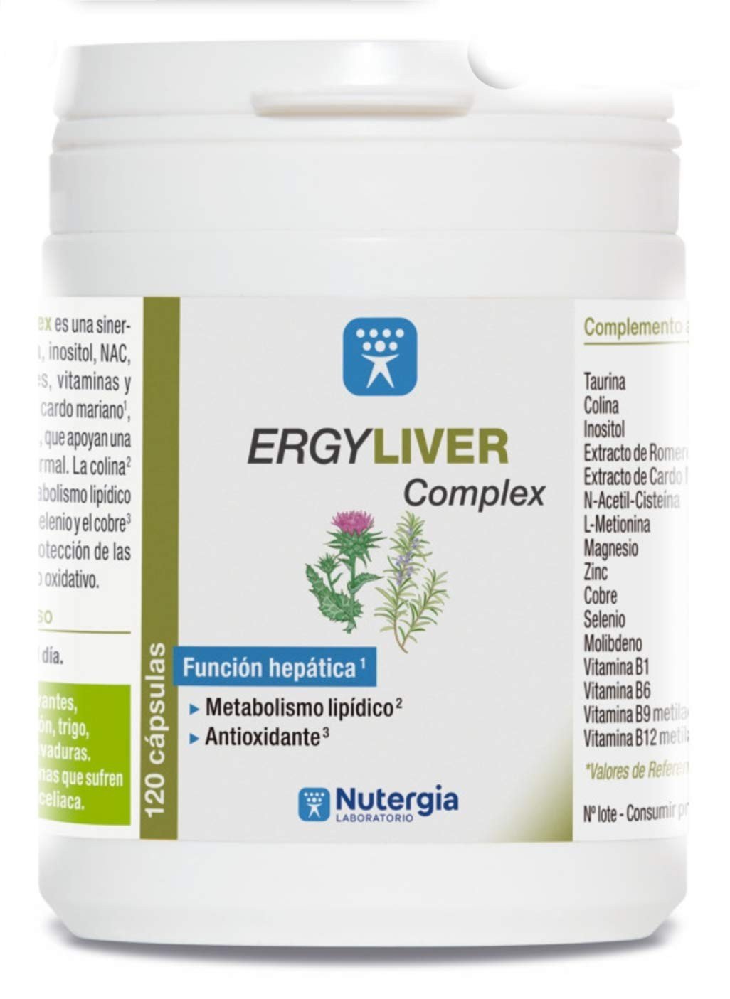 Nutergia Ergyliver Complex 120 Cápsulas-1