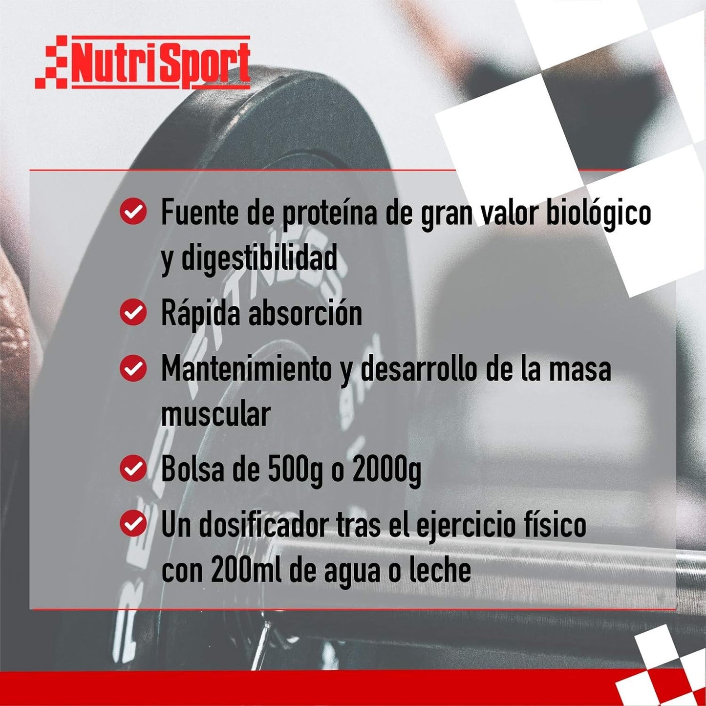 Nutrisport Whey Gold Protein Chocolate 500 g-5