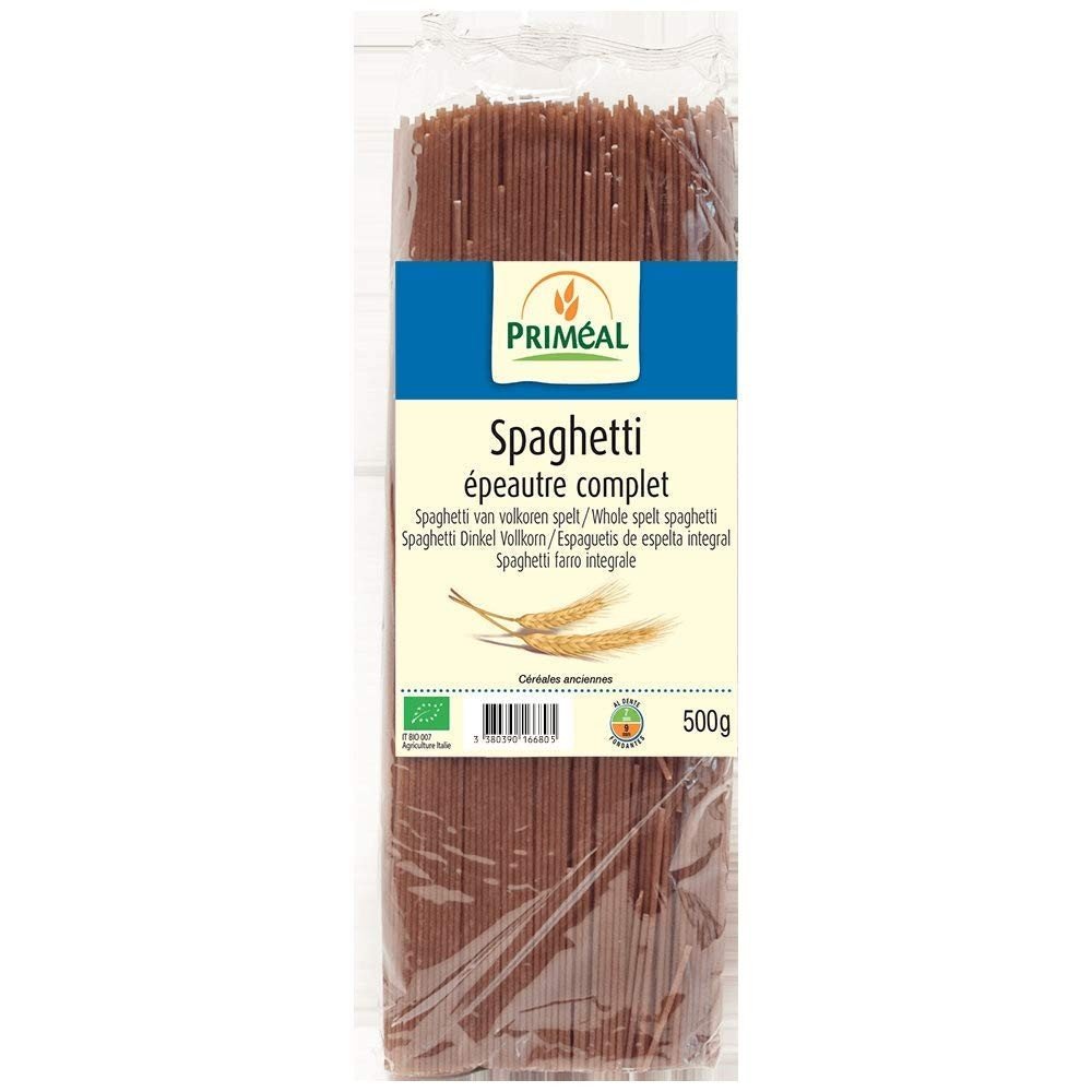 Primeal Spaguetti Trigo Espelta Integral 500 g-1