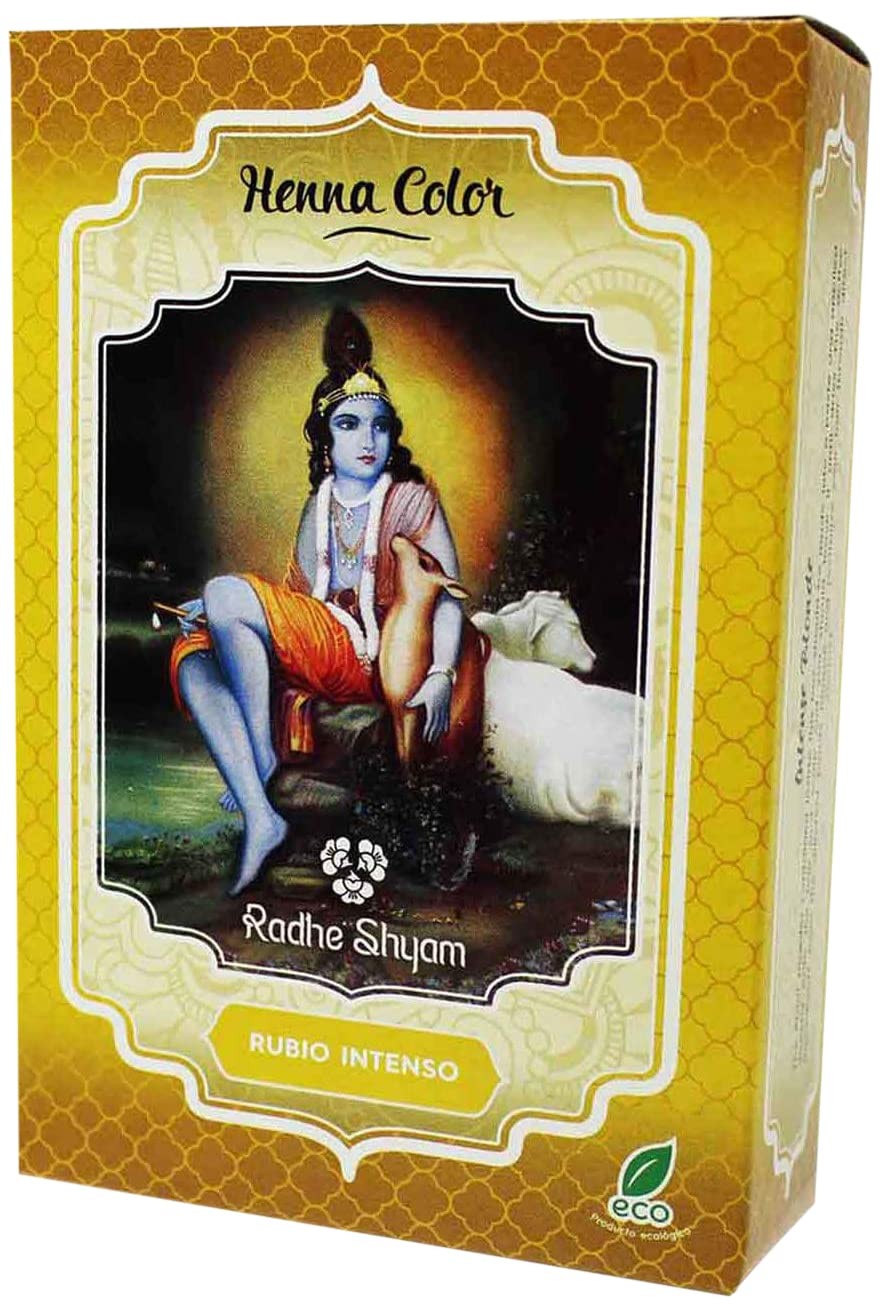 Radhe Shyam Henna Rubio Intenso Polvo 100 g-1