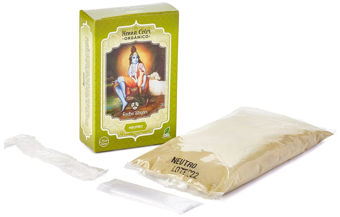 Radhe Shyam Henna Neutro Polvo 100 g-1