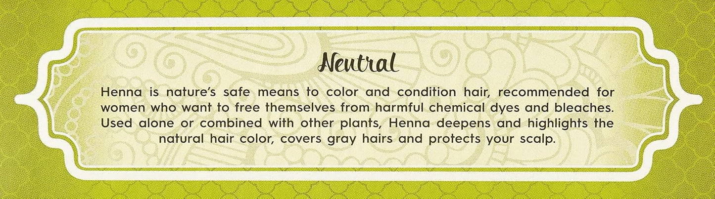 Radhe Shyam Henna Neutro Polvo 100 g-4