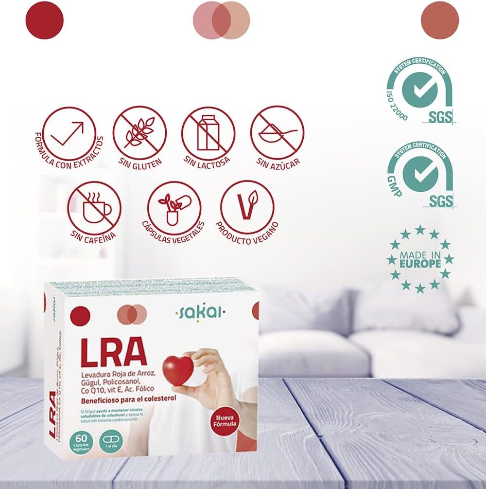 Sakai Levadura Roja Arroz 60 Cápsulas-4