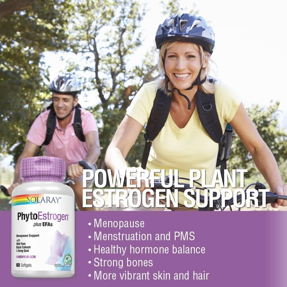 Solaray Phytoestrogen Plus EFAs 60 Perlas-4