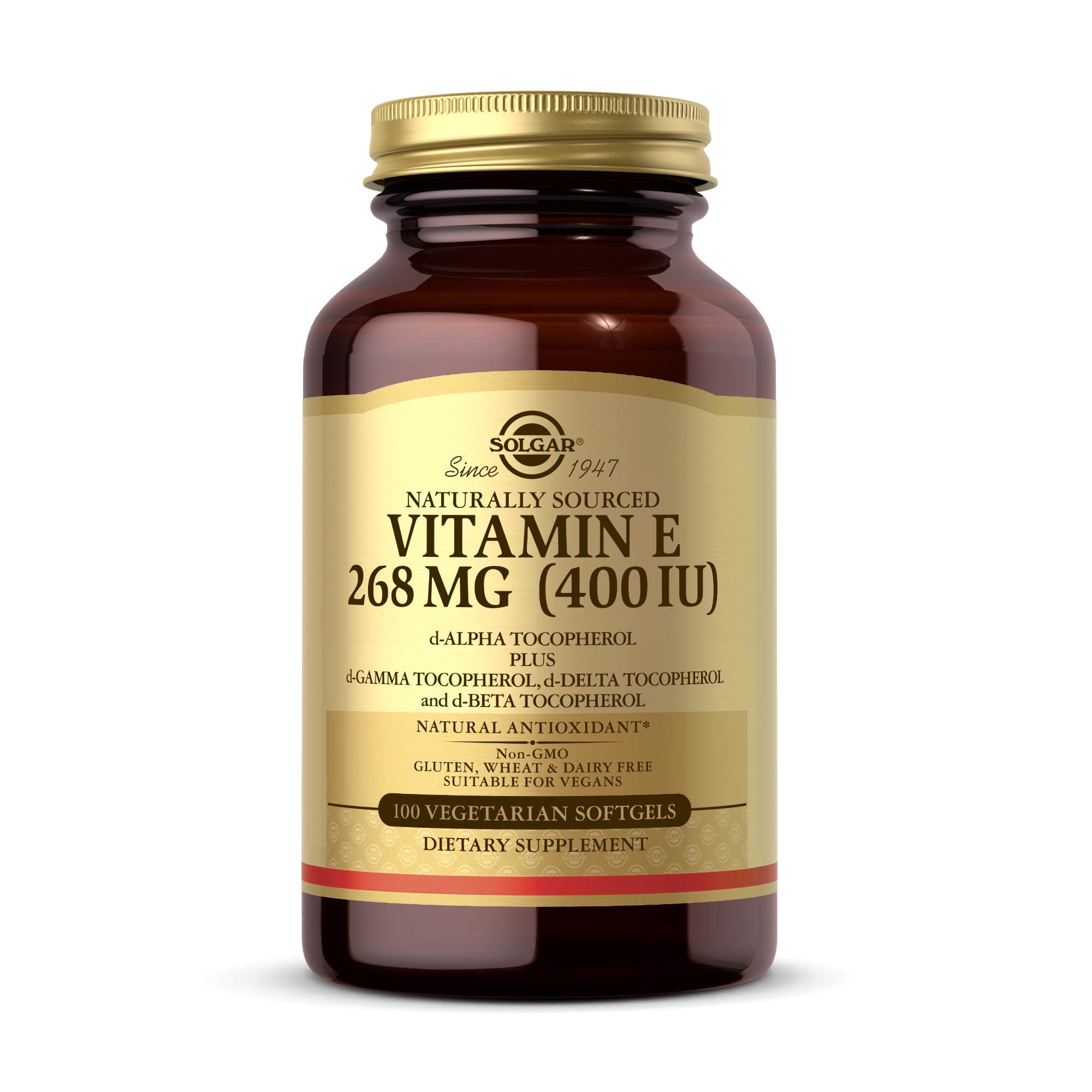 Solgar Vitamina E 400 UI 268 mg 100 Cápsulas 【OFERTA ONLINE】 – farma2go