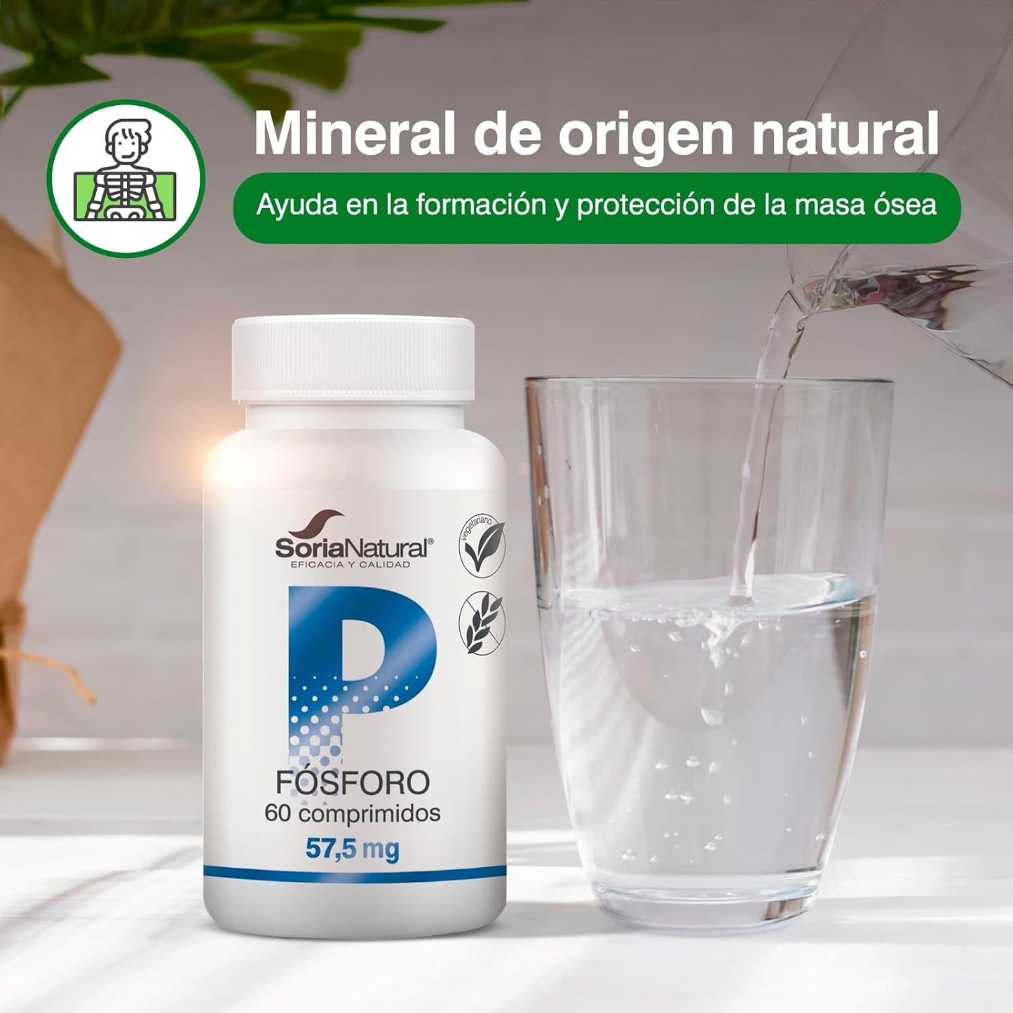 Soria Natural Fósforo Liberación Sostenida 60 Comprimidos-2