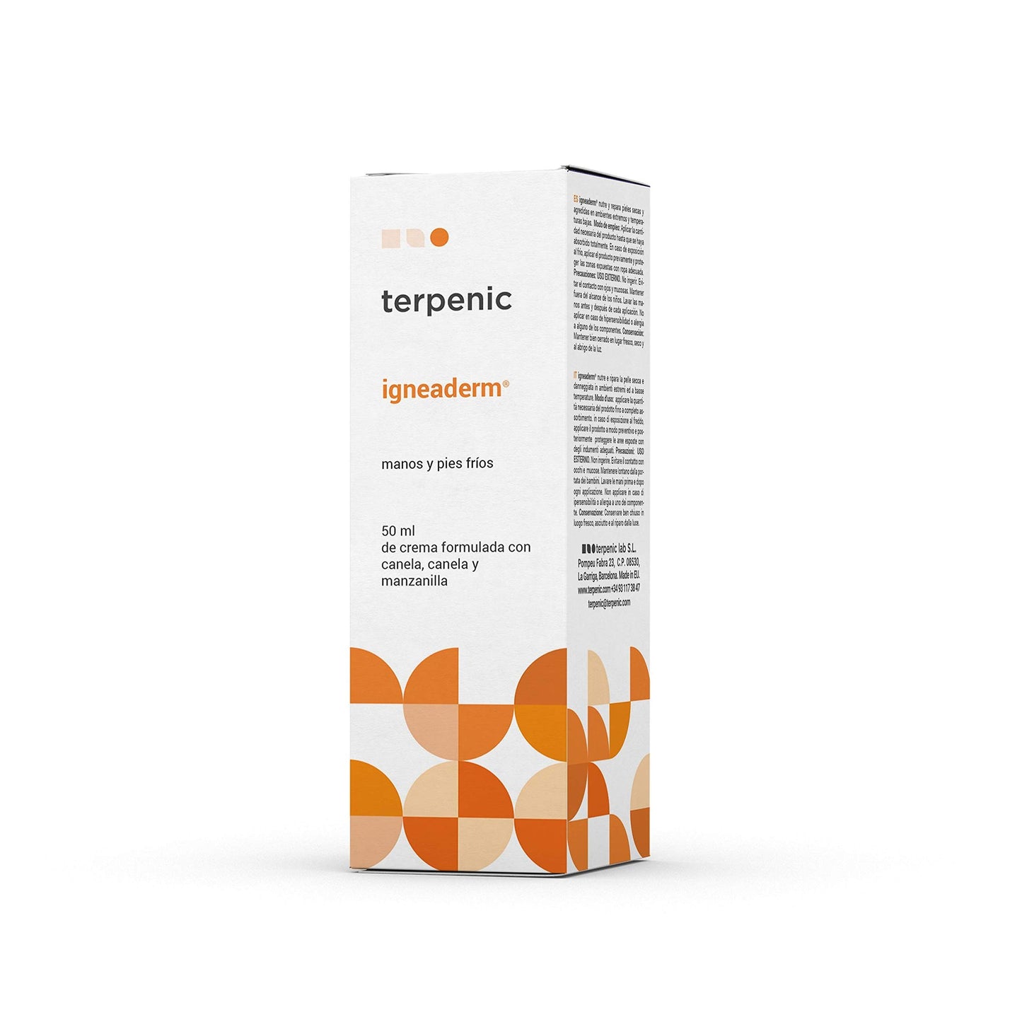 Terpenic Igneaderm Manos Pies Fríos 50 ml-1