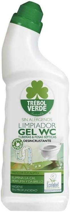 Trebol Verde Limpiador Gel WC Eucalipto 750 ml-2