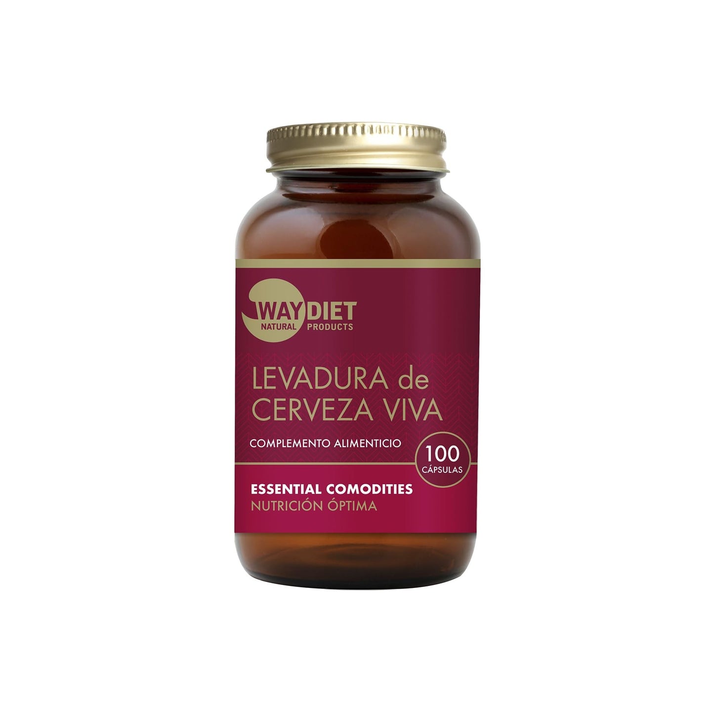Waydiet Levadura Cerveza Viva 100 Cápsulas-1