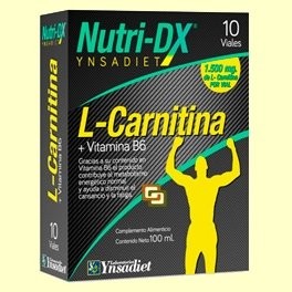 Ynsadiet L-Carnitina Vitamina B6 10 Viales-2