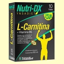 Ynsadiet L-Carnitina Vitamina B6 10 Viales-3
