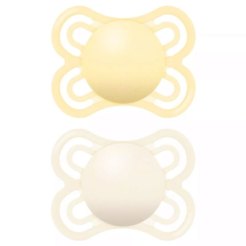 MAM Chupete Perfect Silicona 2-6M 2 Unidades-1
