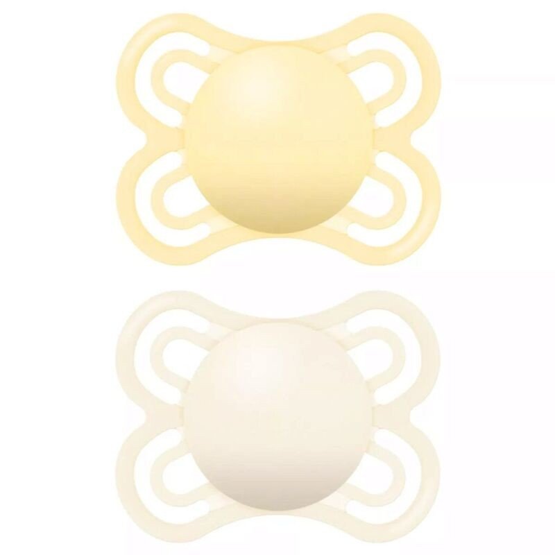 MAM Chupete Perfect Silicona 2-6M 2 Unidades-1