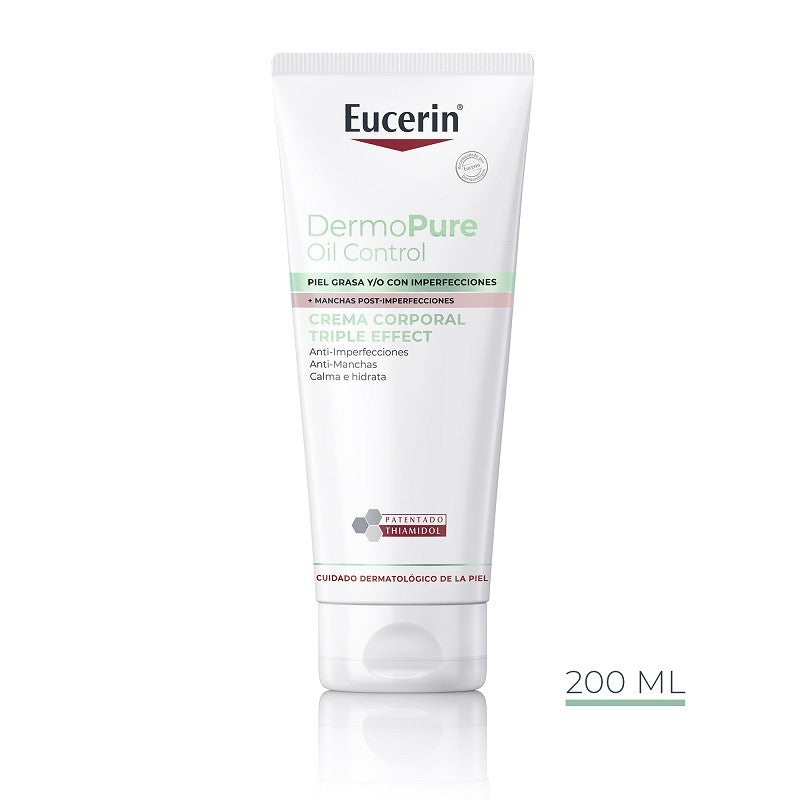 EUCERIN Dermopure Oil Control Crema Corporal Triple Efecto 200ml-2