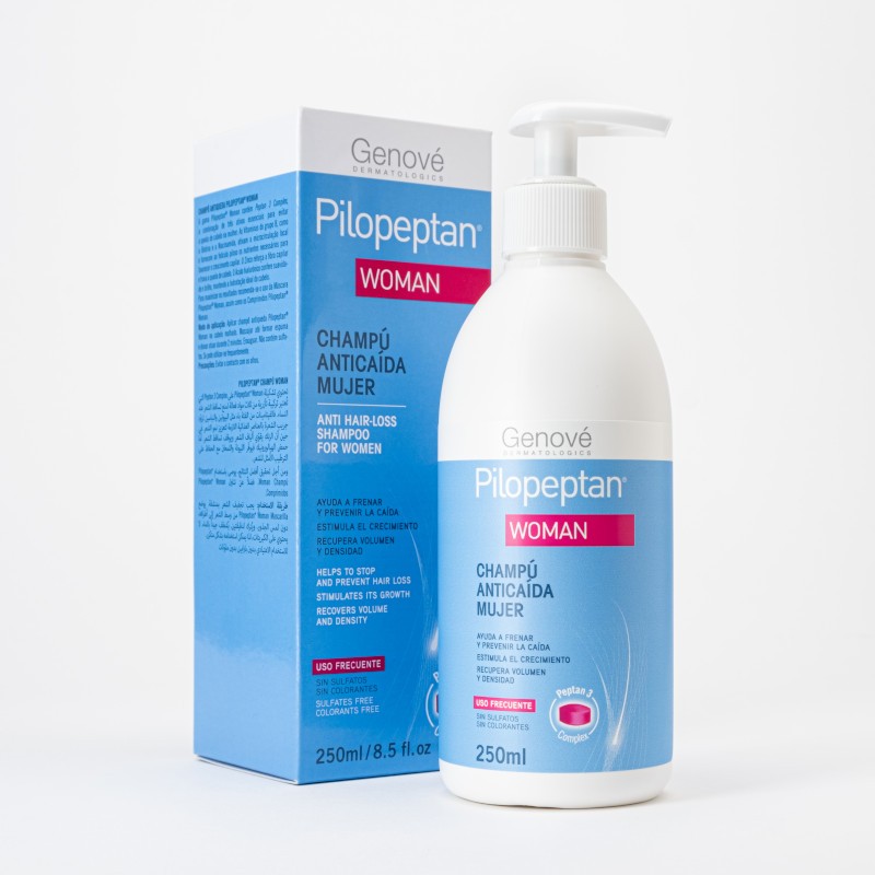 Pilopeptan Woman Champú Anticaída Mujer 250ml-4