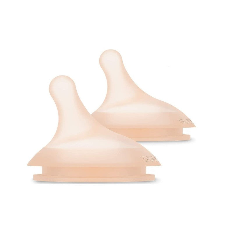 SUAVINEX Zero Zero Tetina Flujo Adaptable Silicona +0m 2 unidades-1