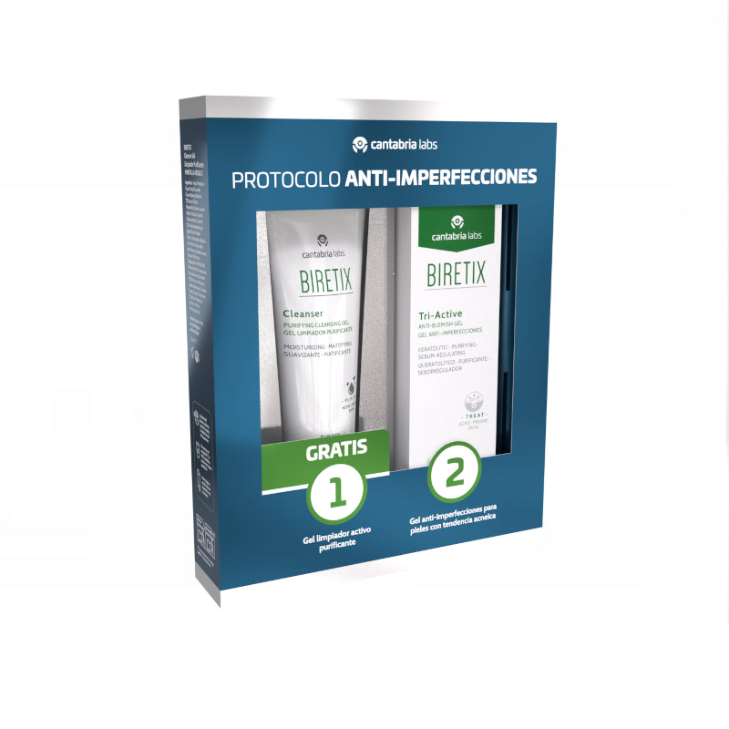 Biretix Pack Triactive Gel 50 ml + Cleanser 200 ml REGALO-1