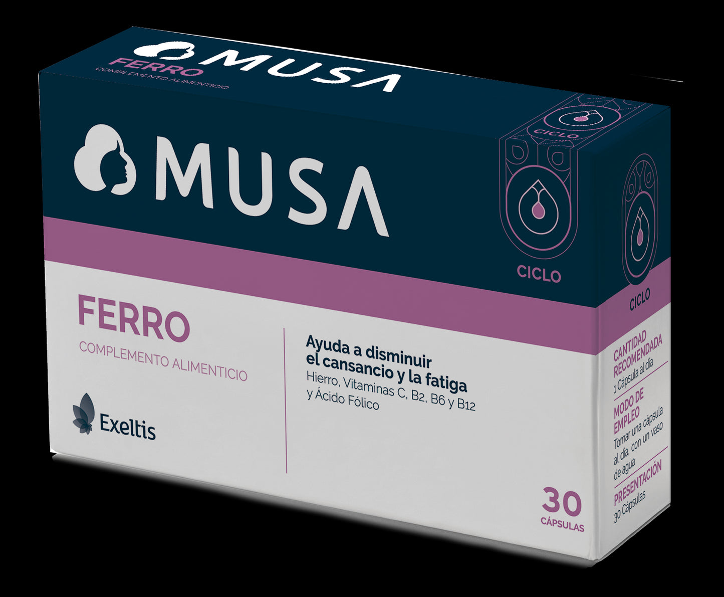 Musa Ferro 30 Cápsulas blandas-1