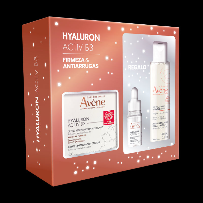 Avène Pack Hyaluron Activ B3 Crema 50 ml + Sérum 10 ml + Agua Micelar 100 ml-1