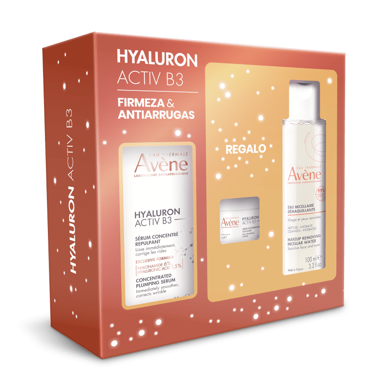 Avène Pack Hyaluron Activ B3 Sérum 30 ml + Crema 7 ml + Agua Micelar 100 ml-1