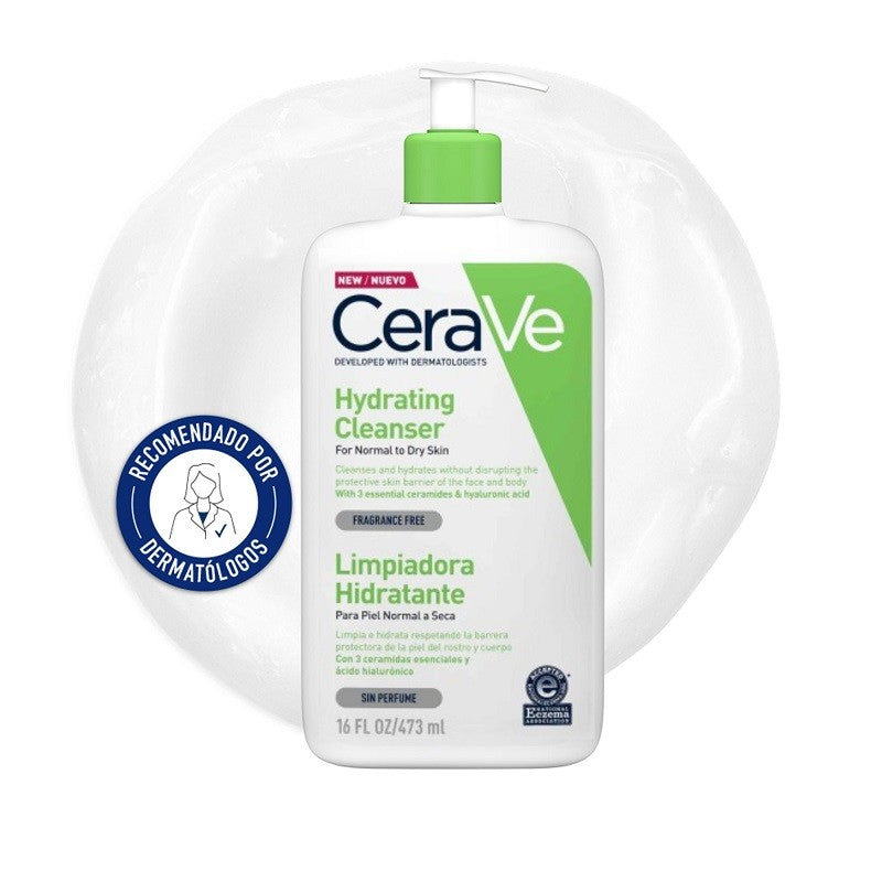 CERAVE Crema Limpiadora Hidratante 473ml-1