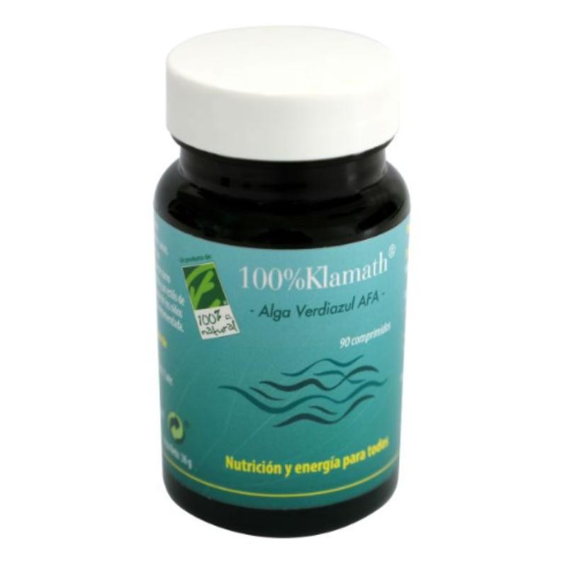 100% Klamath Alga Verdiazul Afa 90 Comprimidos-1
