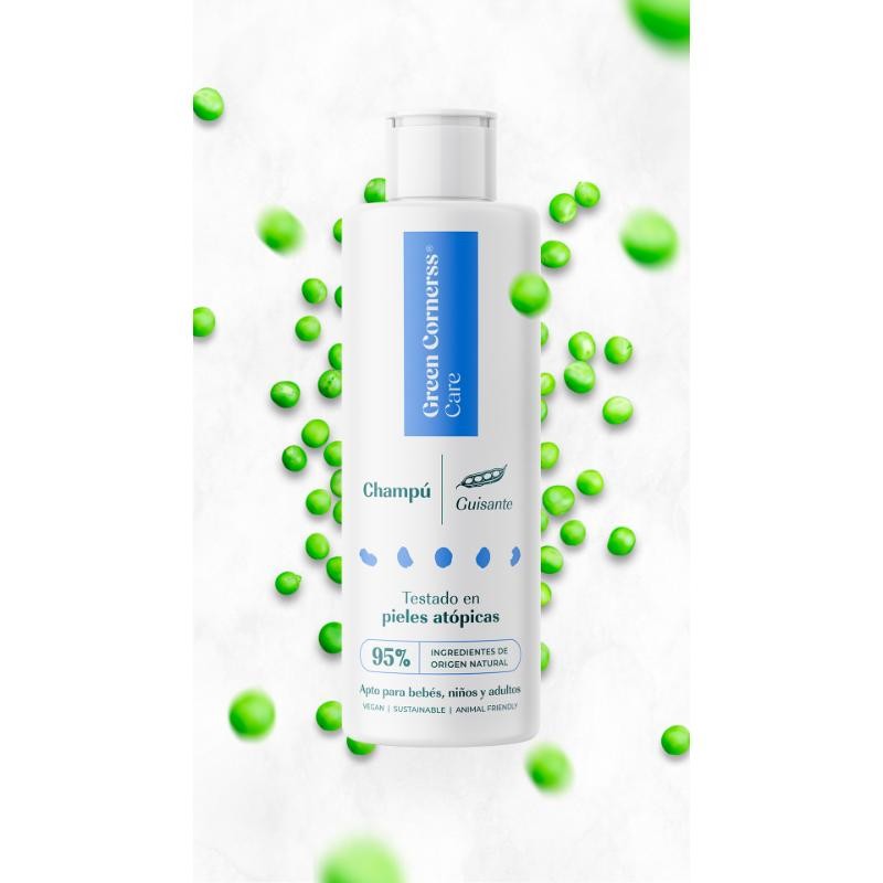 Green Cornerss Care Champú de Guisante 300 ml-8
