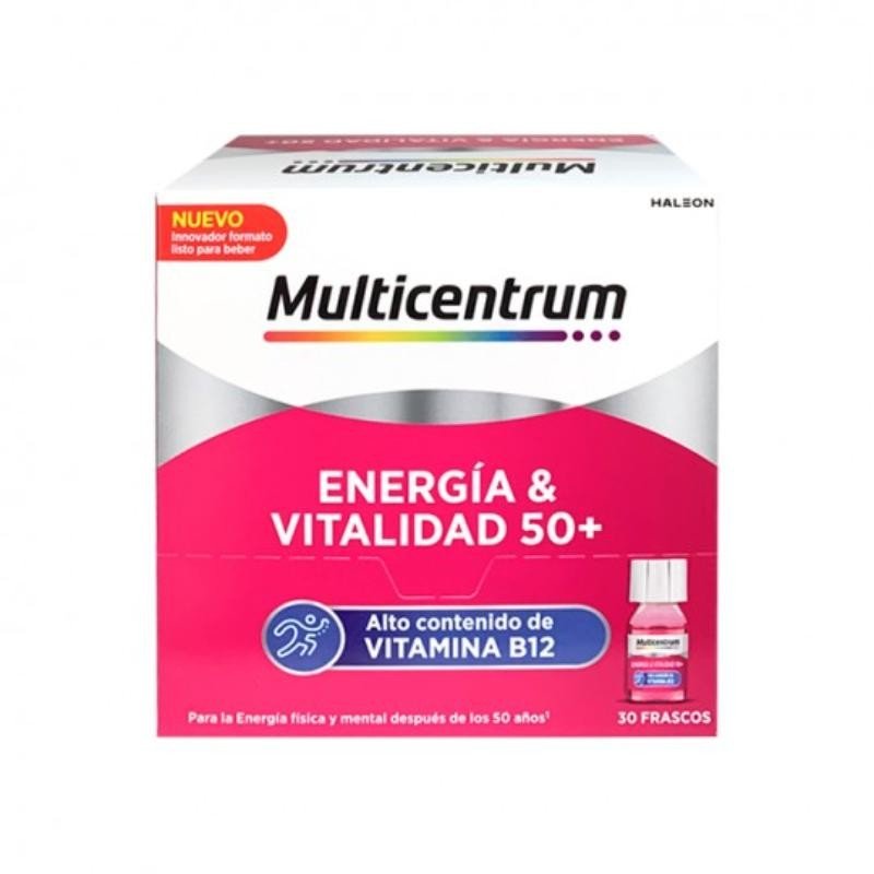 Multicentrum Energía y Vitalidad 50+ 30 Frascos-1