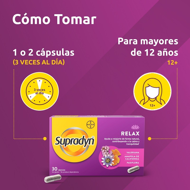 SUPRADYN Relax 30 cápsulas-7