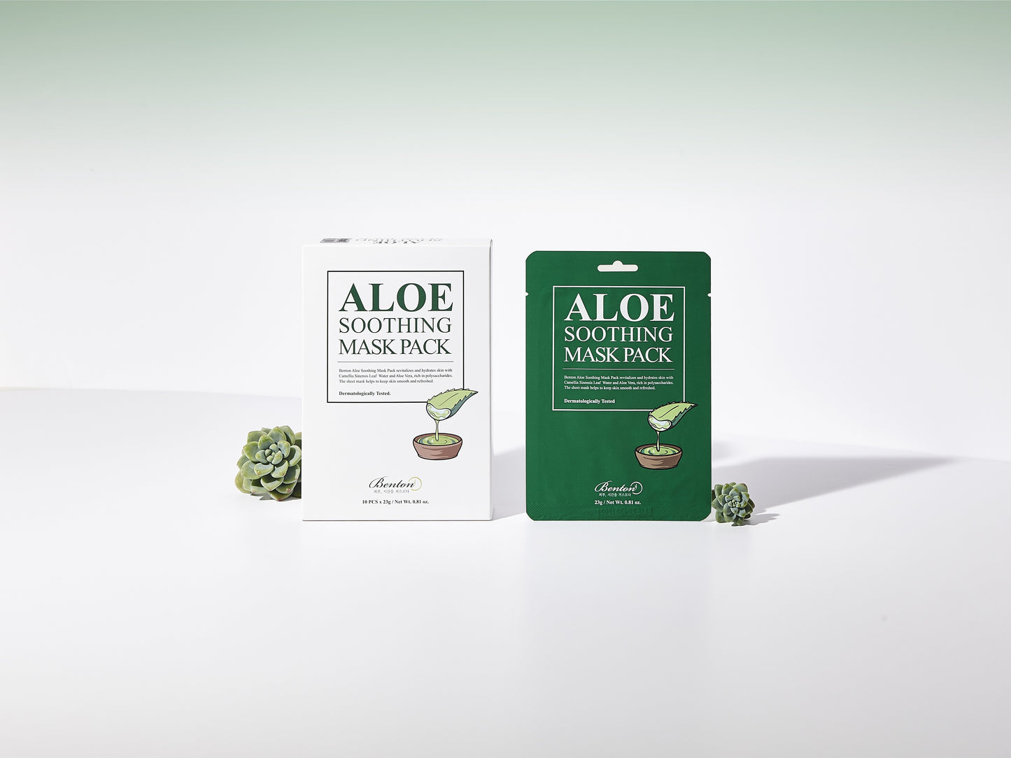 Benton Aloe Soothing Mask 23g-6
